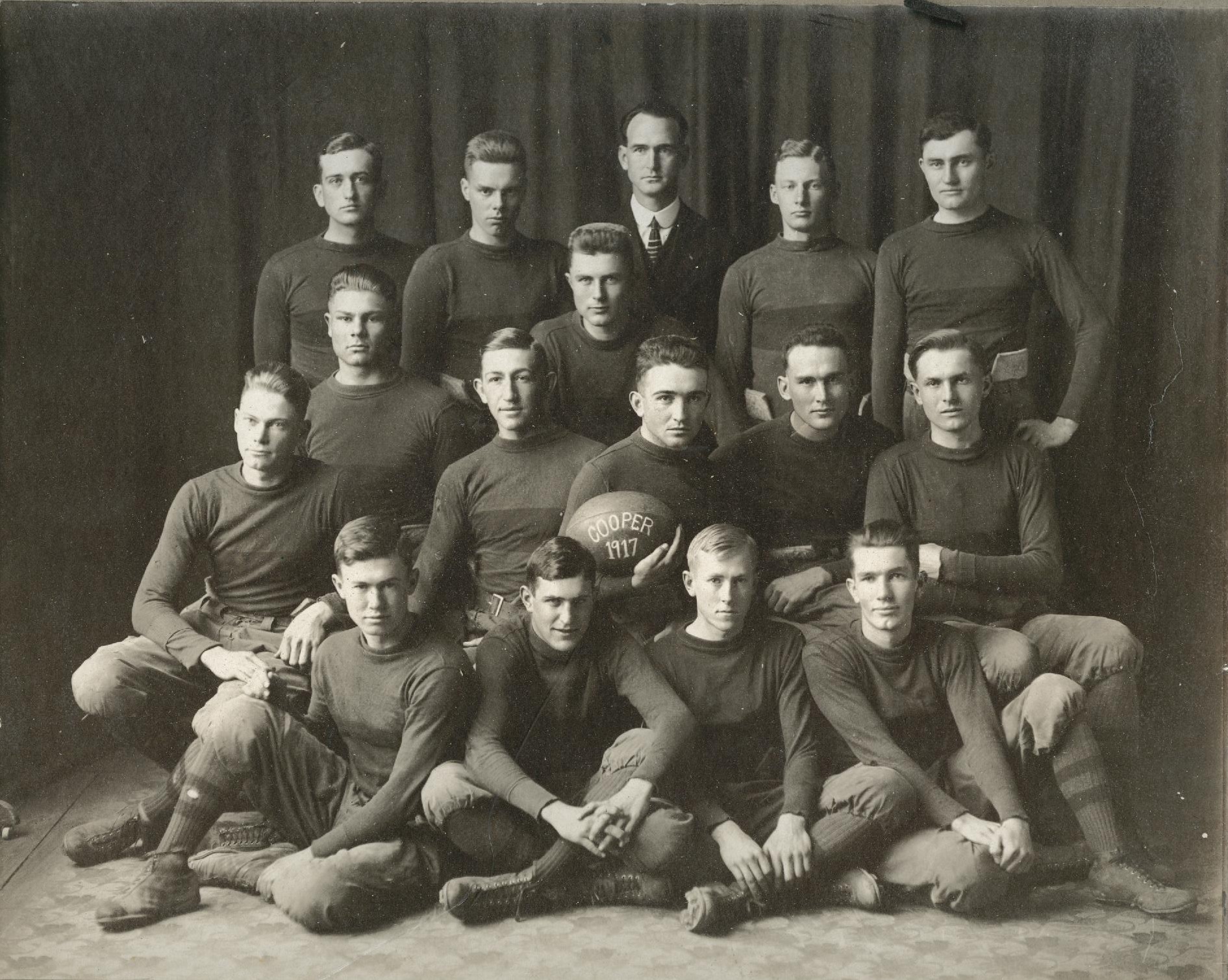 Football Team; 1917 Sterling College